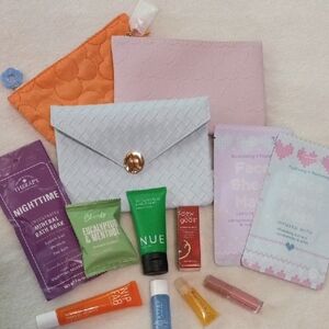 Beauty, Skin Care, Make-Up, Cosmetic Bag Bundle - 13 Pieces New in Package